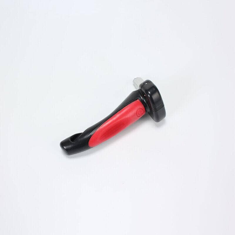 Car Door Handle Standing Aid with Window Breaker and Seat Belt Cutter - Black and Red - view 5