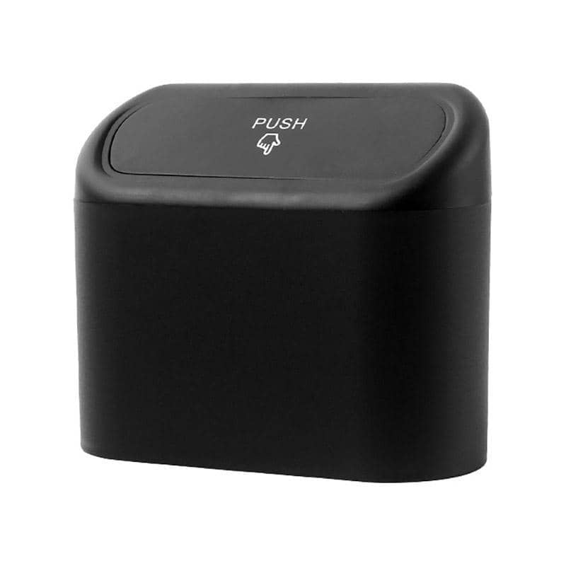 Car Door Wastebasket Multifunctional Storage Box Trash Bin Organiser - Black