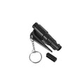 Car Emergency Escape Tool with Cutter and Whistle - Black