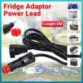 Car Fridge Power Lead, 2 m Cigarette Lighter Plug Adaptor Cable