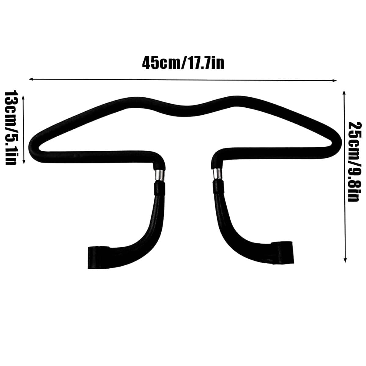 Car Headrest Clothes Rack, Back Seat Garment Hanger Bar - view 3