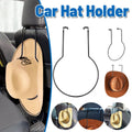 Car Headrest Hat Rack, 4mm Metal Wire Hanger for Hats, Caps and Coats