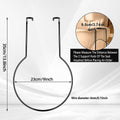 Car Headrest Hat Rack, 4mm Metal Wire Hanger for Hats, Caps and Coats - view 3