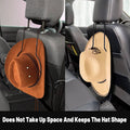 Car Headrest Hat Rack, 4mm Metal Wire Hanger for Hats, Caps and Coats - view 4