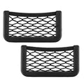 Car Mesh Storage Holder with Adhesive Backing, Pack of 2 - view 2