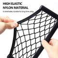 Car Mesh Storage Holder with Adhesive Backing, Pack of 2 - view 4