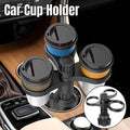 Car Multi Cup Holder Organiser with Adjustable Base for Travel