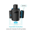 Car Multi Cup Holder Organiser with Adjustable Base for Travel - view 4