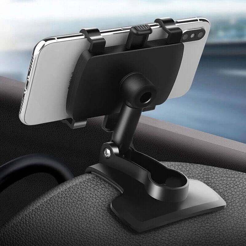 Car Phone Holder with Dashboard Clip and 360 Degree Rotation - view 3