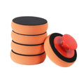 Car Polishing Sponge with Handle Manual Buffing Pads for Auto Detailing, Pack of 5 - view 2
