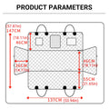 Car Rear Seat Pet Mat for Dogs and Cats, Detachable Waterproof Non-Slip Washable Cover - view 3