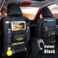 Car Seat Back Organiser, Faux Leather Storage Pockets for Travel - view 3