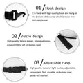 Car Seat Back Organiser, Faux Leather Storage Pockets for Travel - view 5