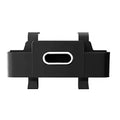 Car Seat Back Storage Box with Tissue Holder and Cup Holders - Black