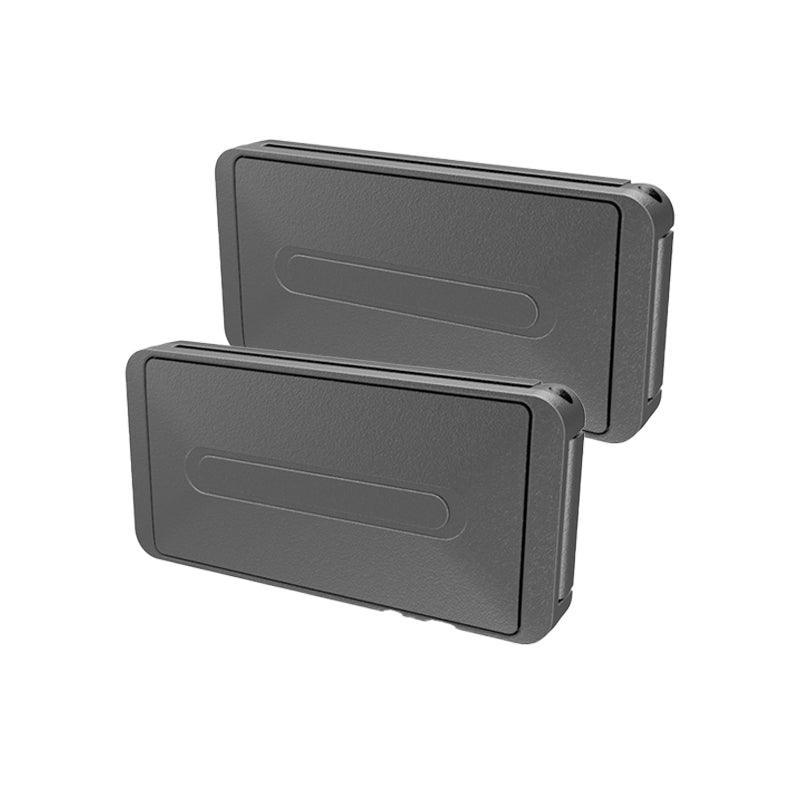 Car Seat Belt Shoulder Strap Positioning Clip, Pack of 2 - Black
