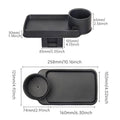 Car Seat Gap Storage Box with Cup Holder, Clip-In Vehicle Organiser - view 3