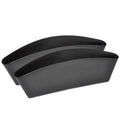 Car Seat Side Gap Organiser Storage Box for Phone and Keys, Pack of 2, Black - view 2