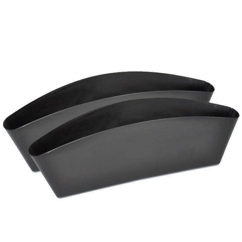 Car Seat Side Gap Organiser Storage Box for Phone and Keys, Pack of 2, Black - view 2