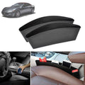 Car Seat Side Gap Organiser Storage Box for Phone and Keys, Pack of 2, Black - view 3
