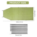 Car Side Awning Tent 300 x 200 cm, Military Green Rear Canopy Shelter for SUVs - view 3