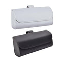 Car Sun Visor Glasses Holder Case - Black - view 3