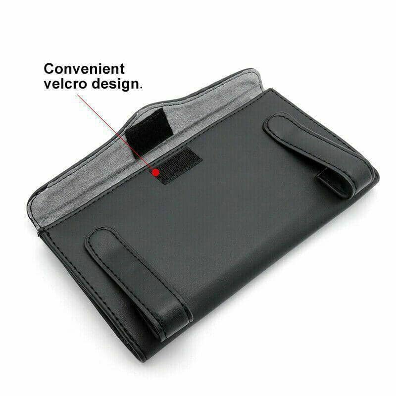 Car Sun Visor Tissue Box Holder and Napkin Organiser, Black - view 4