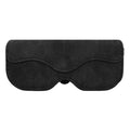 Car Sunglasses Holder, Faux Leather Sun Visor Case - Black
