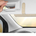 Car Sunglasses Holder, Faux Leather Sun Visor Case - Black - view 5