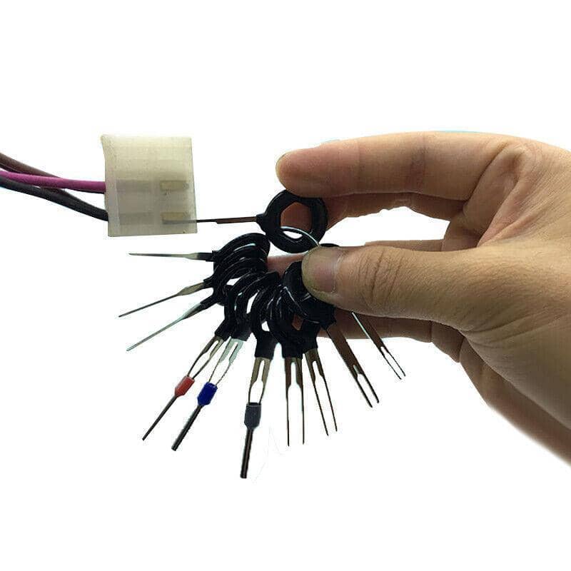 Car Terminal Removal Tool Set for Wire Connectors, Pack of 18 - view 3