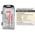 Car Thread Repair Tool Set M14 x 1.25, 15 Piece Helical Insert Installation Kit - view 4
