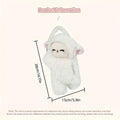 Car Tissue Box, Plush Sheep Design - Beige and White, 15 x 36 cm - view 3