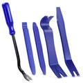 Car Trim Removal Tool Kit for Dash and Door Panels - Set of 5, Blue - view 2