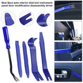 Car Trim Removal Tool Kit for Dash and Door Panels - Set of 5, Blue - view 4