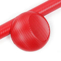 Car Vinyl Wrap Sheet, 152 x 30 cm - Red Carbon Fibre Effect