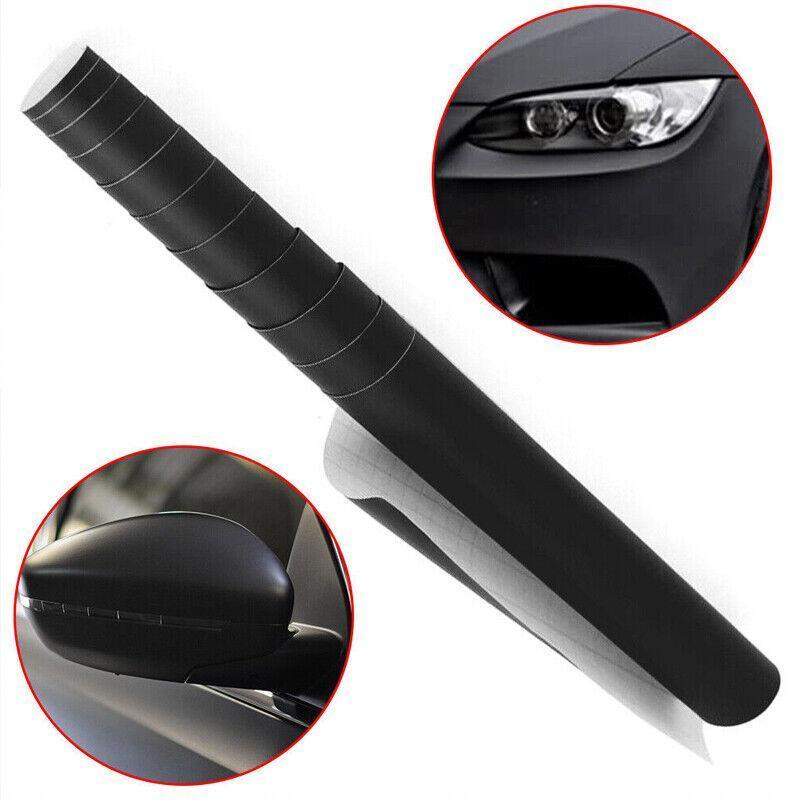 Car Vinyl Wrap Sheet, 152 x 30 cm - Red Carbon Fibre Effect - view 3