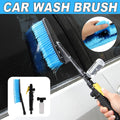 Car Wash Brush with Foam Bottle, Hose Adapter and Spray Nozzle