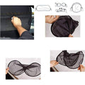 Car Window Sun Shade Mesh Visor for Rear and Side Windows, 44 x 36 cm, Pack of 2 - view 3
