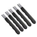 Carbide Knife Sharpeners for Garden Tools, Pack of 5 - Black