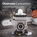 Carburettor for 33cc and 36cc Two Stroke Garden Engines, Metal Alloy