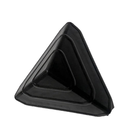 Cardboard Box Corner Protectors for Moving and Shipping, Pack of 50 - Black Triangle, Style 1 (12 cm)
