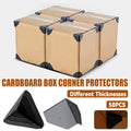 Cardboard Box Corner Protectors for Moving and Shipping, Pack of 50 - Grey Wedge, Style 2 (8 x 7.5 cm) - view 2