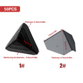 Cardboard Box Corner Protectors for Moving and Shipping, Pack of 50 - Grey Wedge, Style 2 (8 x 7.5 cm) - view 4