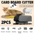 Cardboard Cutters for DIY Cat Scratchers, Pack of 2 - Black - view 2