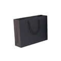 Cardboard Gift Bags with Rope Handles, Pack of 25 - Black, 10 x 12 x 6 cm