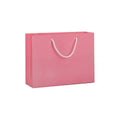 Cardboard Gift Bags with Rope Handles, Pack of 25 - Pink, 10 x 12 x 6 cm