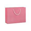 Cardboard Gift Bags with Rope Handles, Pack of 25 - Pink, 22 x 30 x 8 cm