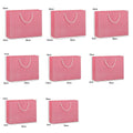 Cardboard Gift Bags with Rope Handles, Pack of 25 - Pink, 22 x 30 x 8 cm - view 4
