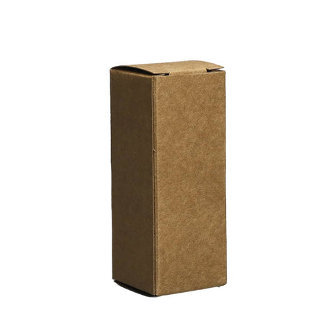 Cardboard Tuck Top Boxes, Pack of 50 - Kraft Brown