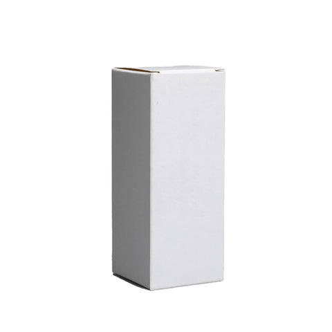 Cardboard Tuck Top Boxes, Pack of 50 - White