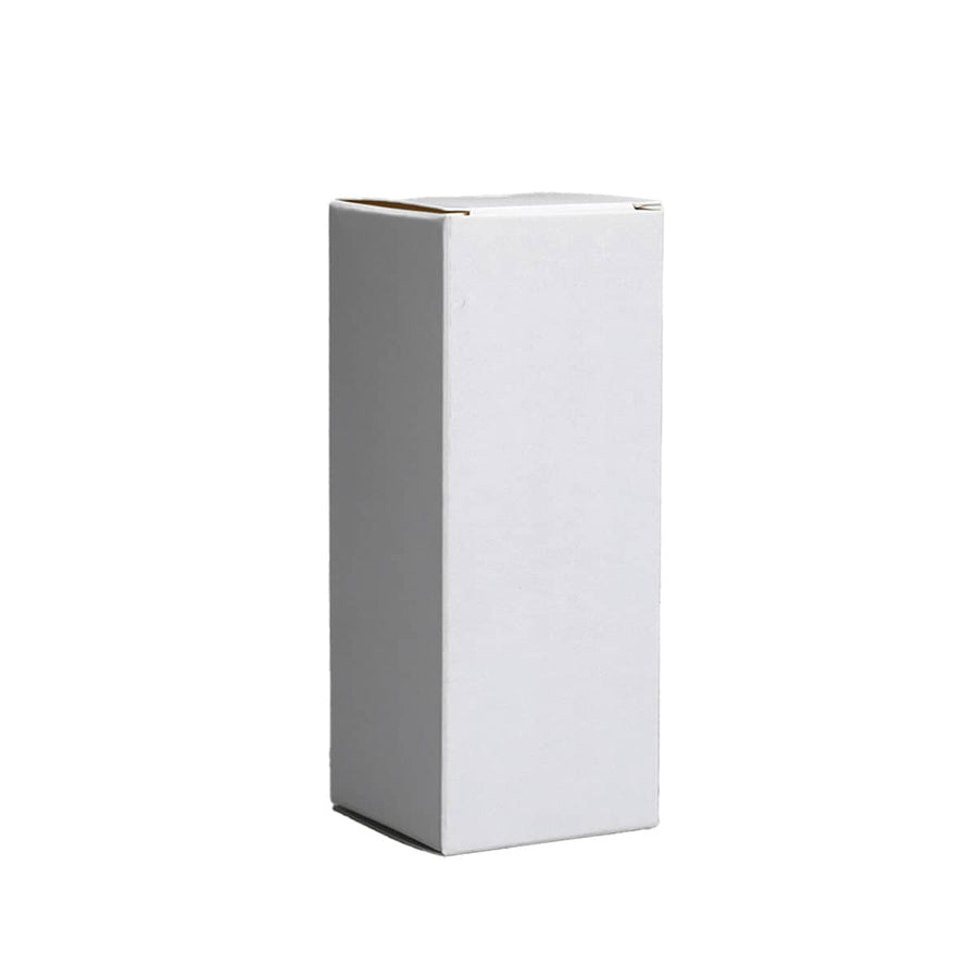 Cardboard Tuck Top Boxes, Pack of 50 - White